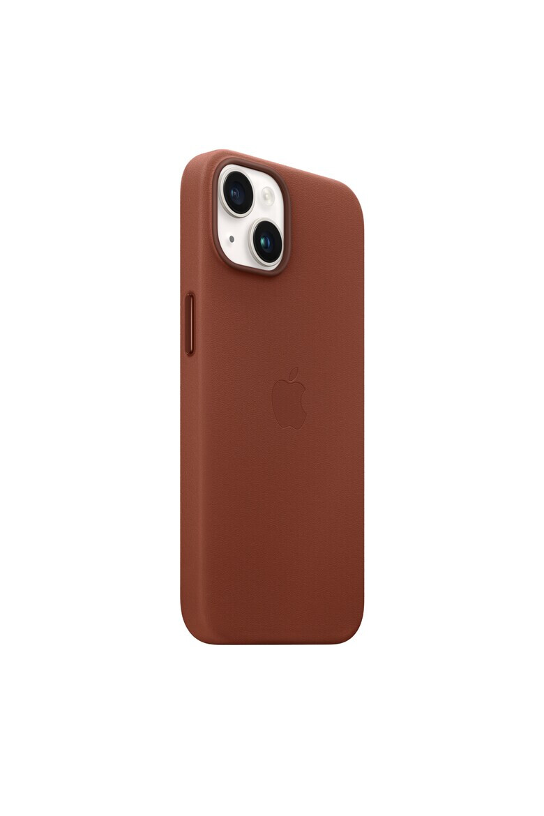 Apple Калъф Leather Case with MagSafe - За iPhone 14 - Umber - Pepit.bg