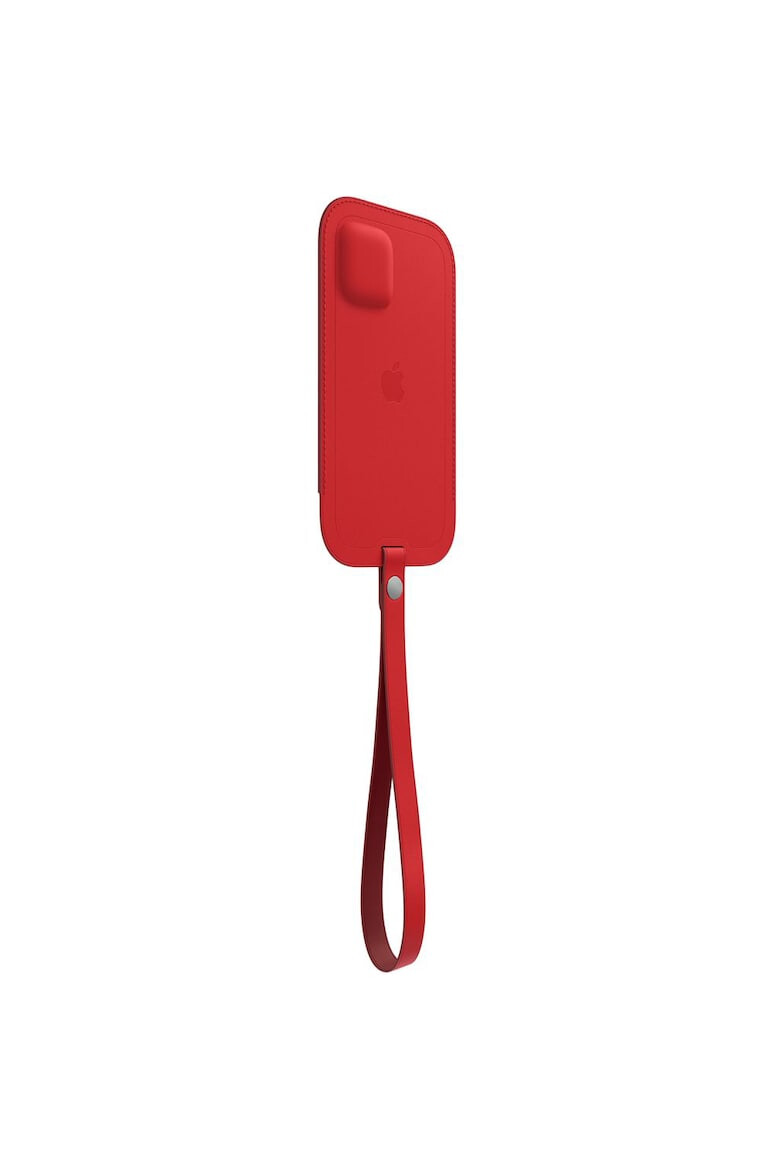 Apple Калъф Leather Sleeve with MagSafe за iPhone 12 mini - RED - Pepit.bg