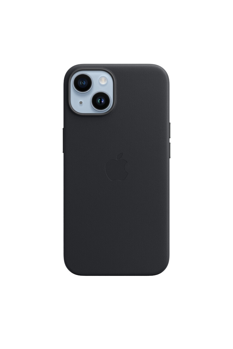 Apple Калъф Leather with MagSafe За iPhone 14 Midnight - Pepit.bg