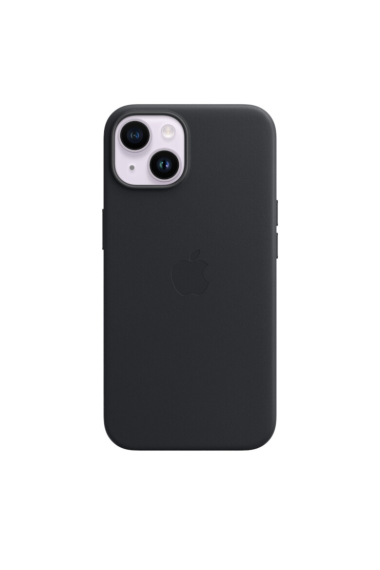 Apple Калъф Leather with MagSafe За iPhone 14 Midnight - Pepit.bg