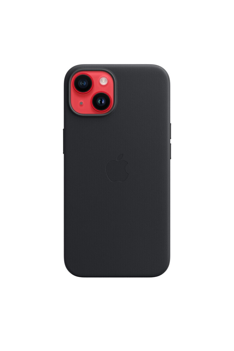 Apple Калъф Leather with MagSafe За iPhone 14 Midnight - Pepit.bg