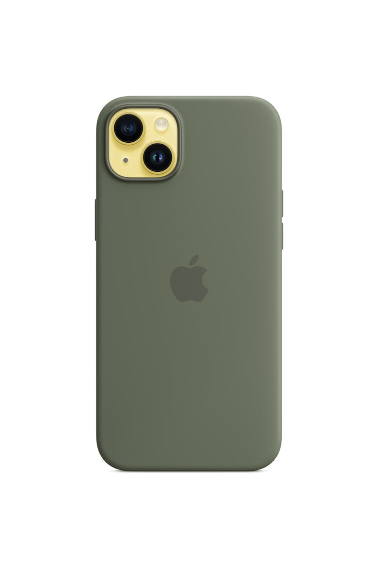 Apple Калъф Silicone Case with MagSafe За iPhone 14 Plus Olive - Pepit.bg