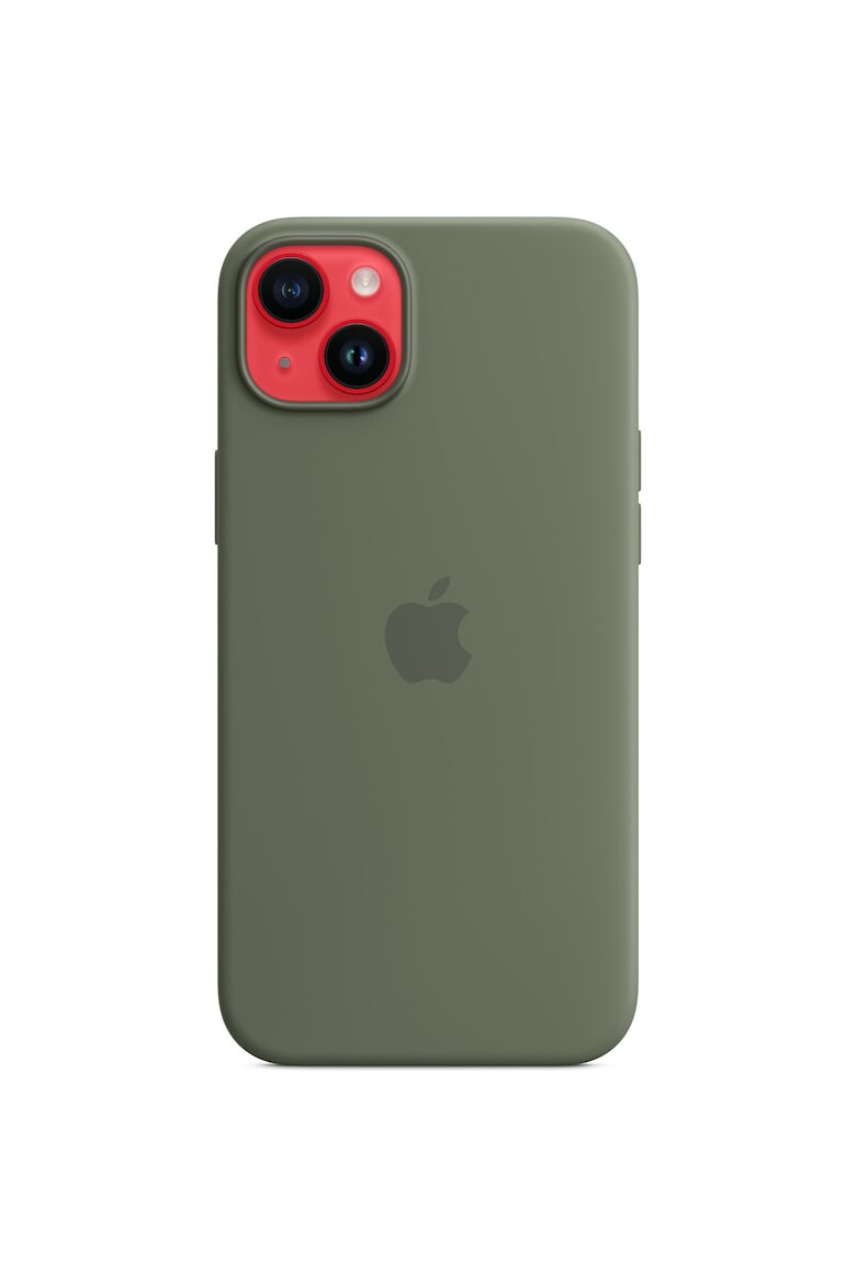 Apple Калъф Silicone Case with MagSafe За iPhone 14 Plus Olive - Pepit.bg