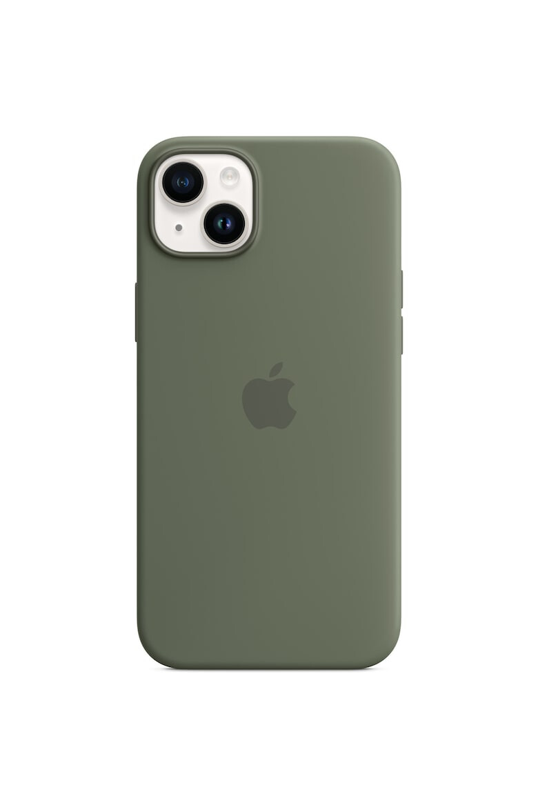Apple Калъф Silicone Case with MagSafe За iPhone 14 Plus Olive - Pepit.bg