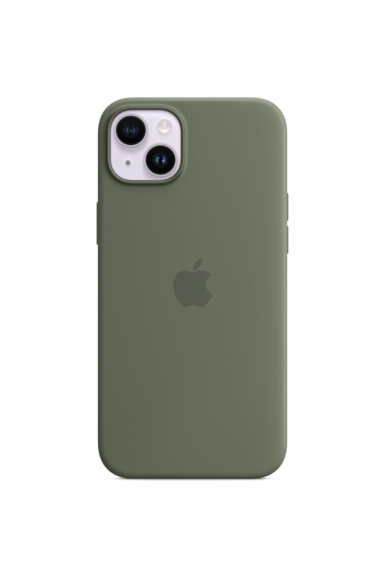 Apple Калъф Silicone Case with MagSafe За iPhone 14 Plus Olive - Pepit.bg