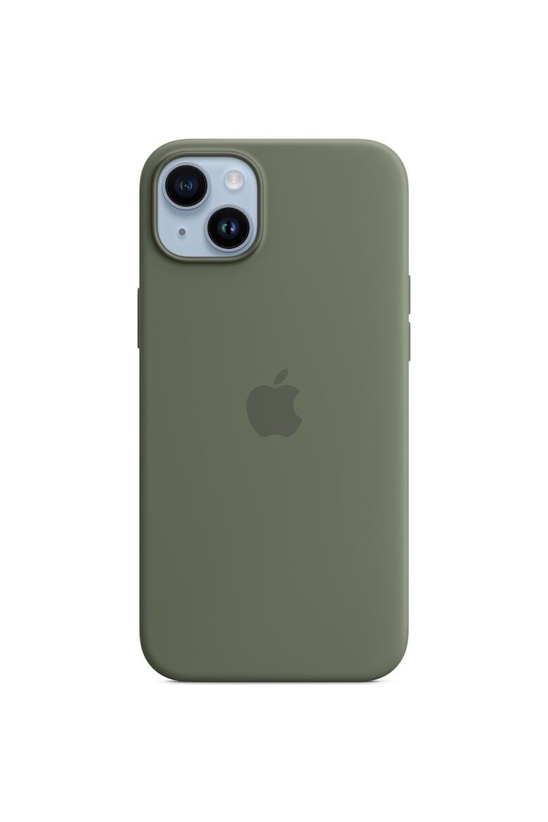 Apple Калъф Silicone Case with MagSafe За iPhone 14 Plus Olive - Pepit.bg