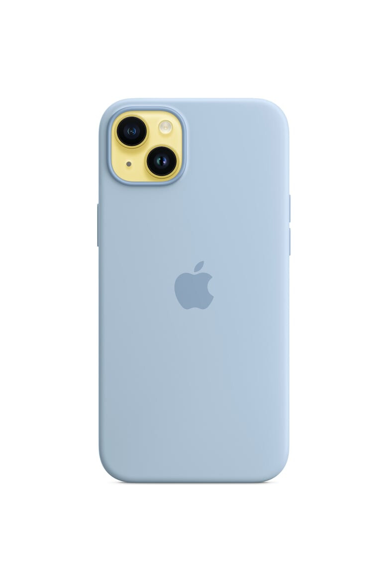 Apple Калъф Silicone Case with MagSafe - За iPhone 14 Plus - Sky - Pepit.bg
