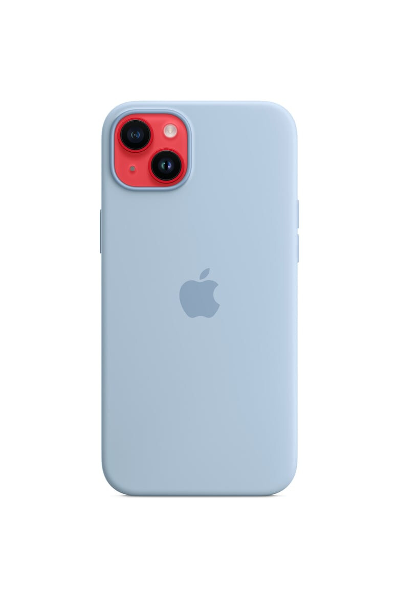 Apple Калъф Silicone Case with MagSafe - За iPhone 14 Plus - Sky - Pepit.bg