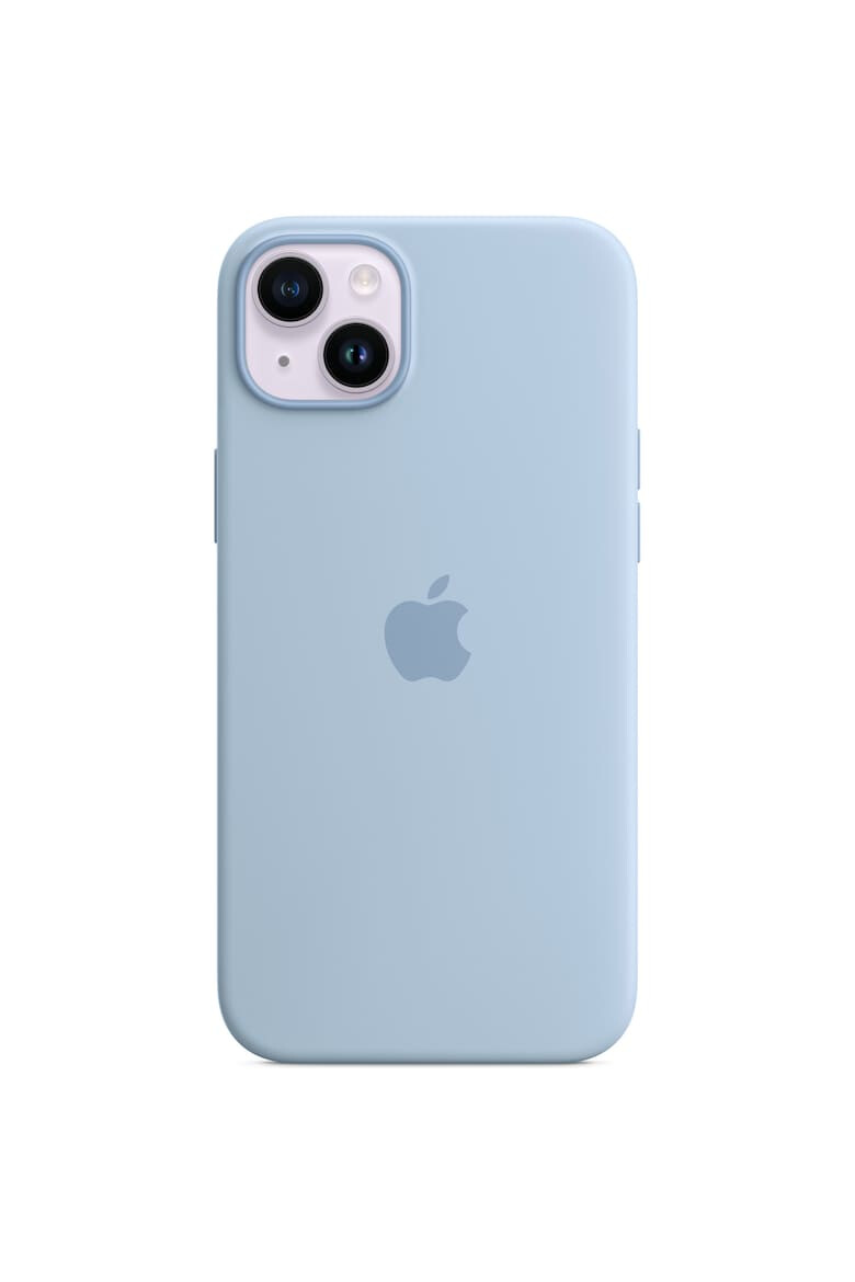 Apple Калъф Silicone Case with MagSafe - За iPhone 14 Plus - Sky - Pepit.bg