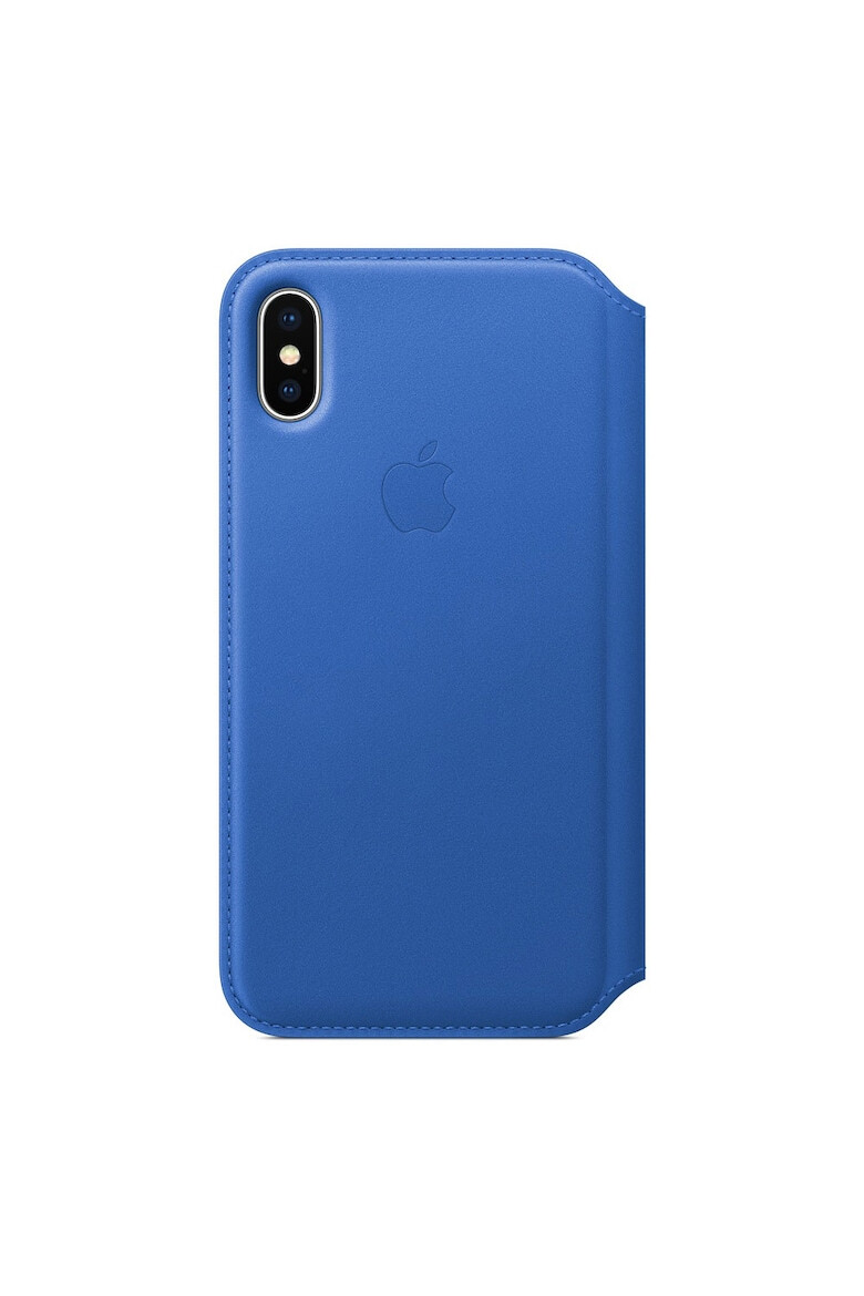 Apple Защитен калъф Folio за iPhone X - кожа - Pepit.bg