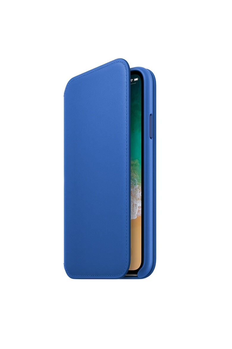 Apple Защитен калъф Folio за iPhone X - кожа - Pepit.bg