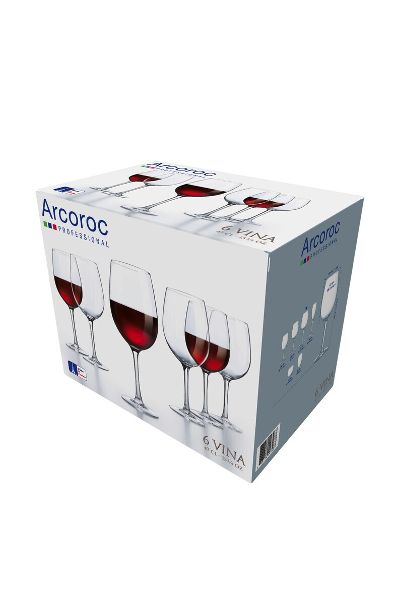 Arcoroc Комплект чаши Vina 470 мл 6 броя - Pepit.bg