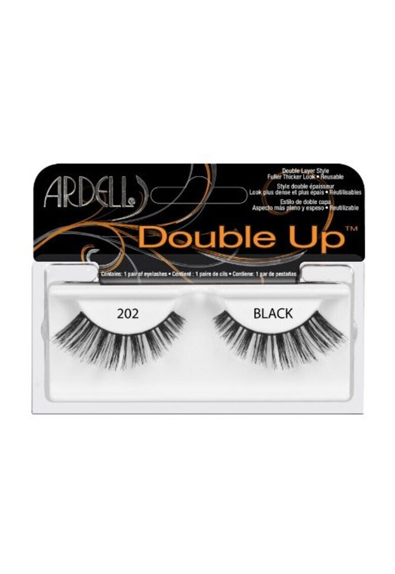 Ardell Изкуствени мигли Double Up 202 Black - Pepit.bg