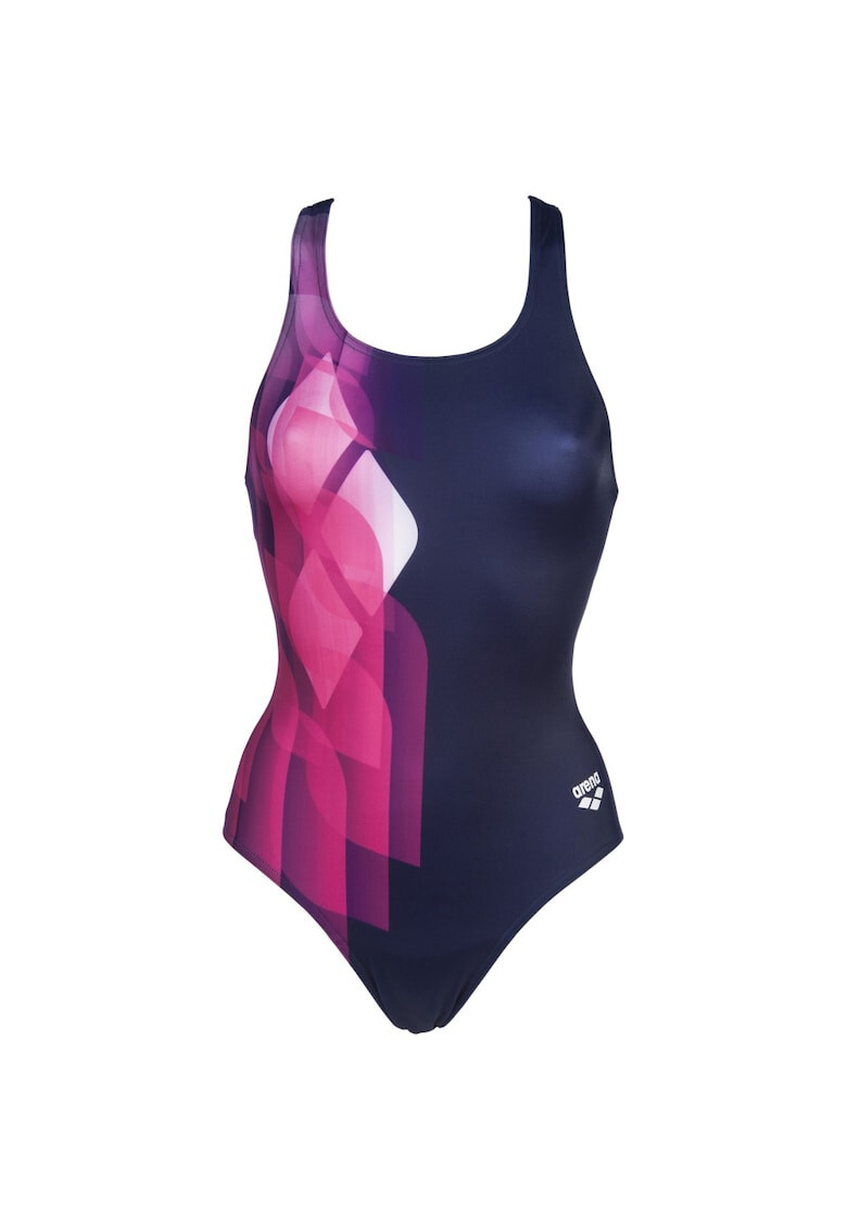 ARENA Бански костюм за жени One Piece Mirrors Swim Pro 38 Navy/Freak Rose - Pepit.bg