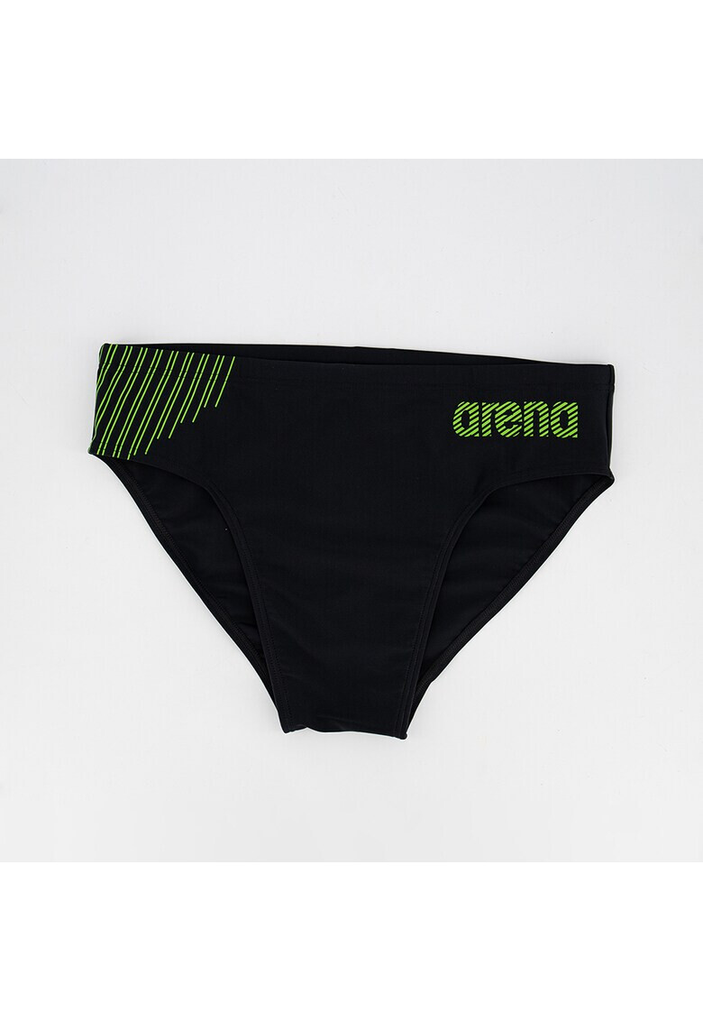 ARENA Детски бански Slipstream Black Leaf 8 - Pepit.bg