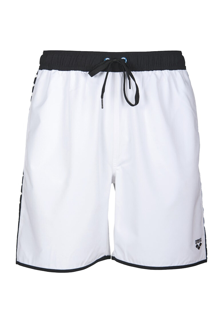 ARENA Плувни шорти Team Stripe Мъжки M White/Black/White - Pepit.bg