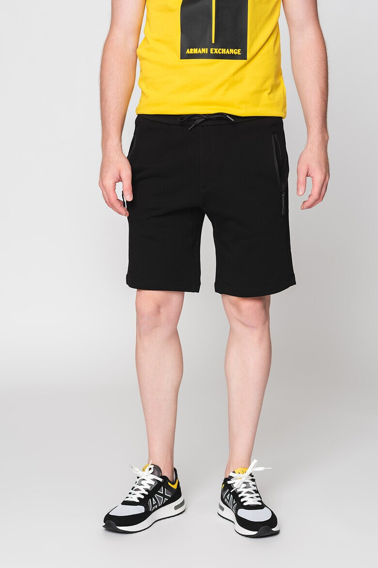 ARMANI EXCHANGE Бермуди с джобове с цип - Черен - Pepit.bg