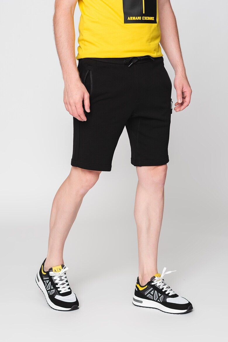 ARMANI EXCHANGE Бермуди с джобове с цип - Черен - Pepit.bg