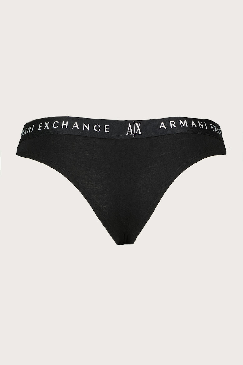 ARMANI EXCHANGE Бикини тип бразилиана с лого - Pepit.bg