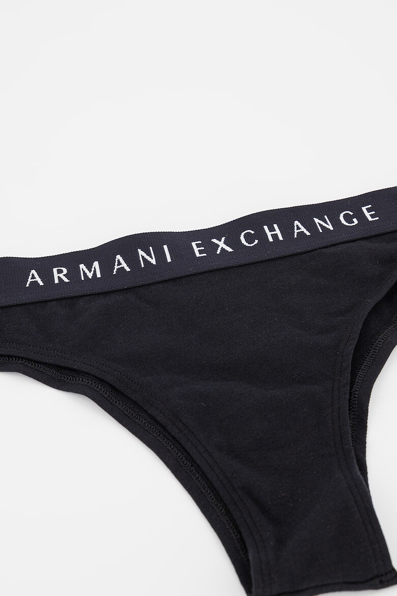 ARMANI EXCHANGE Бикини тип бразилиана с лого - Pepit.bg