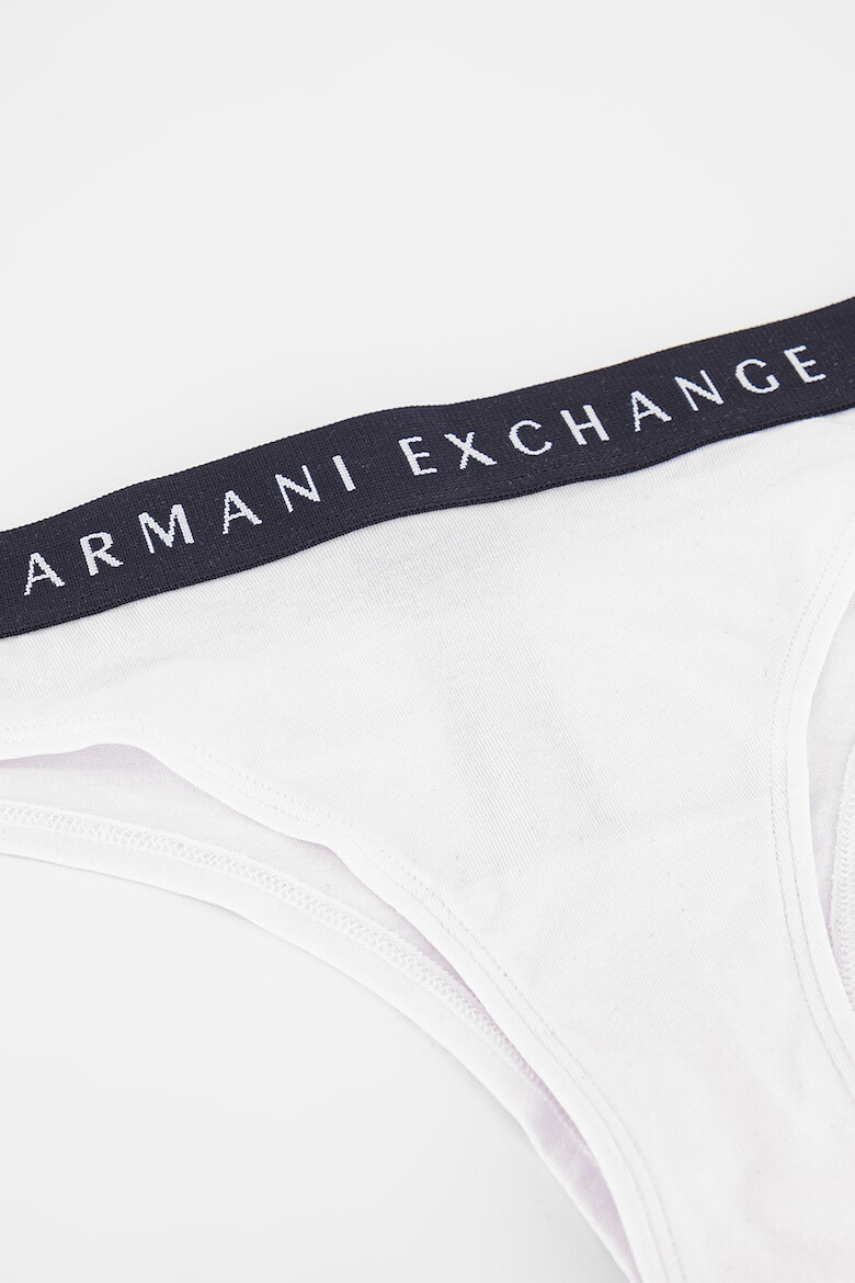 ARMANI EXCHANGE Бикини тип бразилиана с лого - Pepit.bg