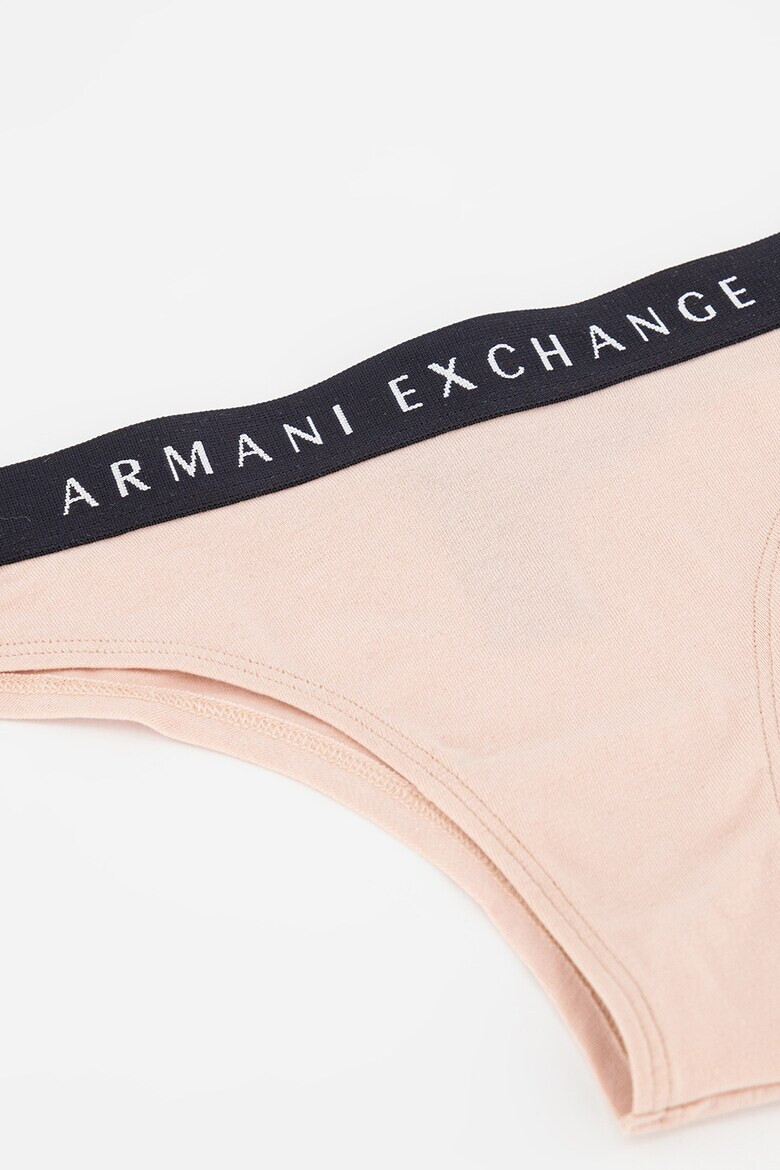 ARMANI EXCHANGE Бикини тип бразилиана с лого - Pepit.bg