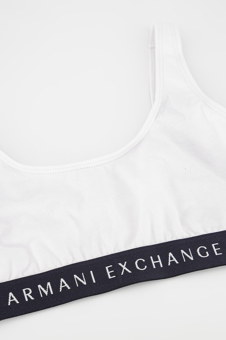 ARMANI EXCHANGE Бюстие с лого - Pepit.bg