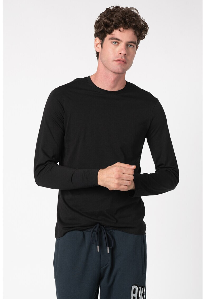 ARMANI EXCHANGE Блуза с овално деколте - Pepit.bg