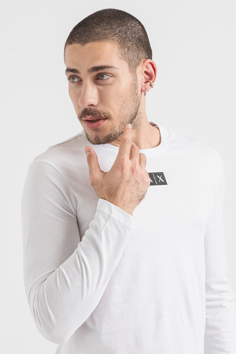 ARMANI EXCHANGE Блуза с овално деколте - Pepit.bg