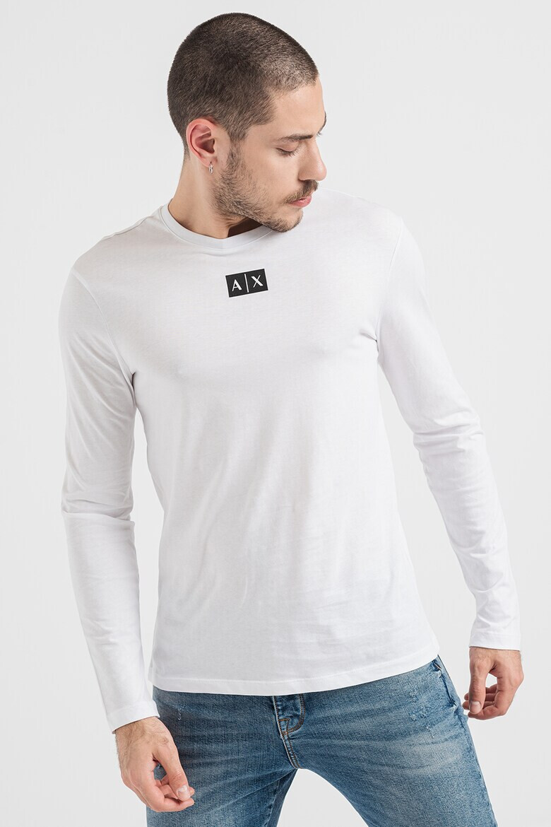 ARMANI EXCHANGE Блуза с овално деколте - Pepit.bg