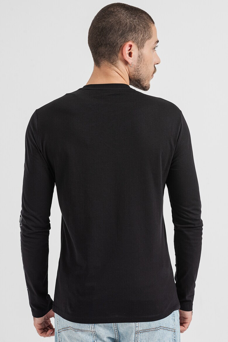 ARMANI EXCHANGE Блуза с овално деколте и лого - Pepit.bg