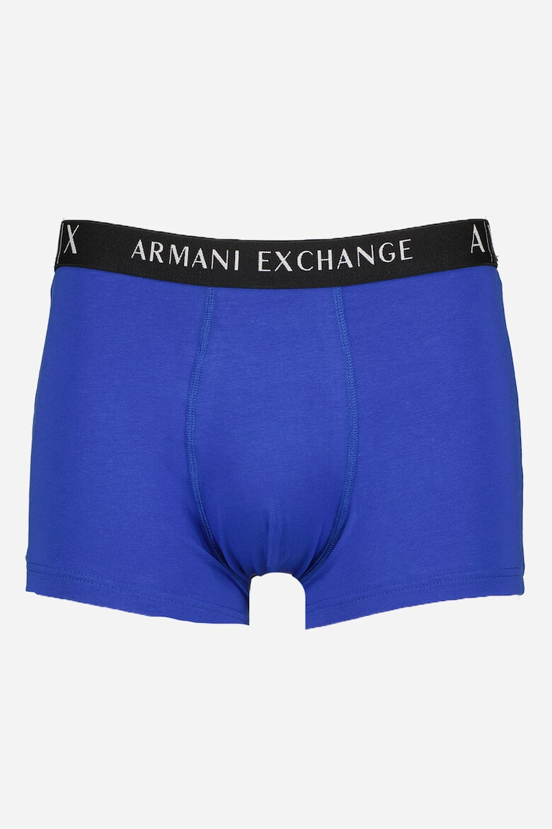 ARMANI EXCHANGE Боксерки с лого на талията - 2 чифта - Pepit.bg