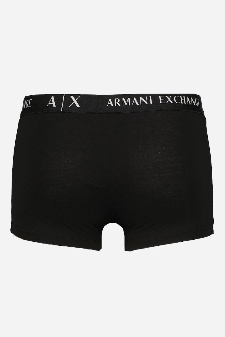 ARMANI EXCHANGE Боксерки с лого на талията - 2 чифта - Pepit.bg