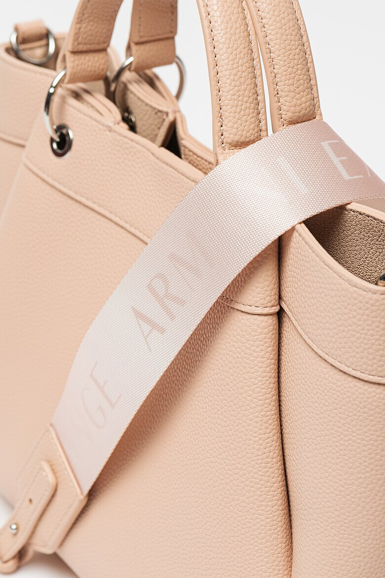 ARMANI EXCHANGE Шопинг чанта с текстилна презрамка - Светло бежово - Pepit.bg