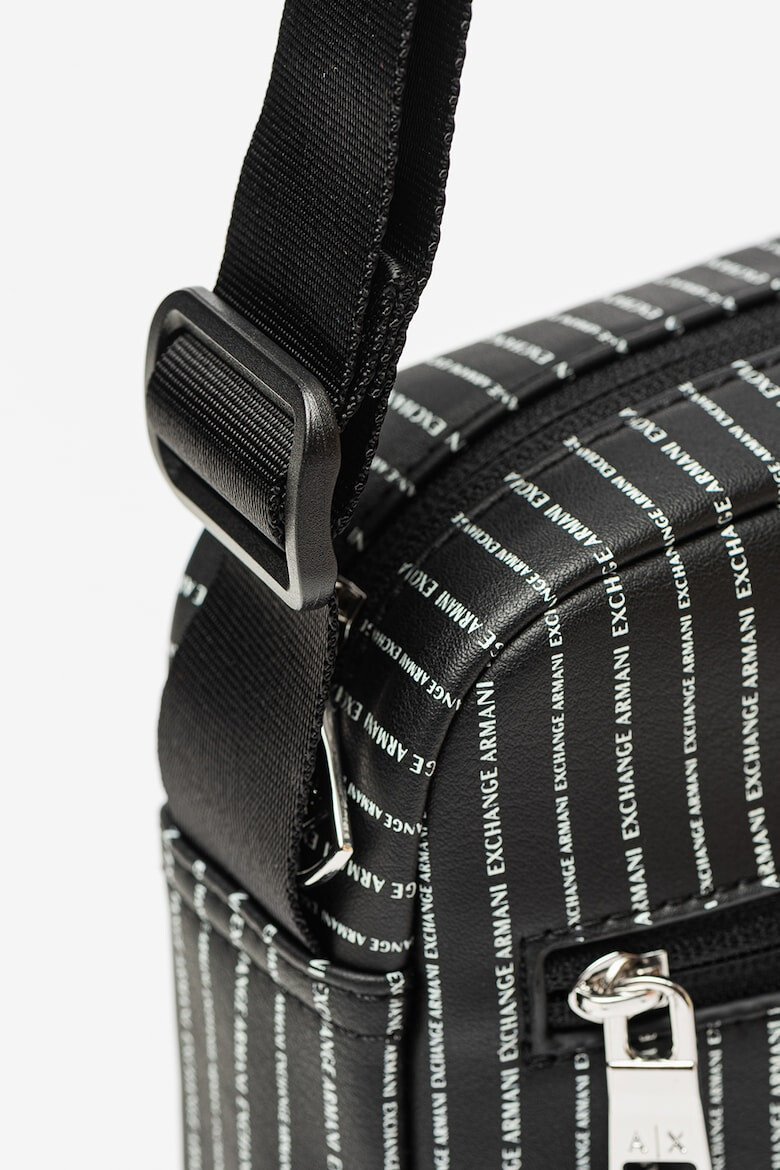ARMANI EXCHANGE Чанта от еко кожа с монограм - Pepit.bg