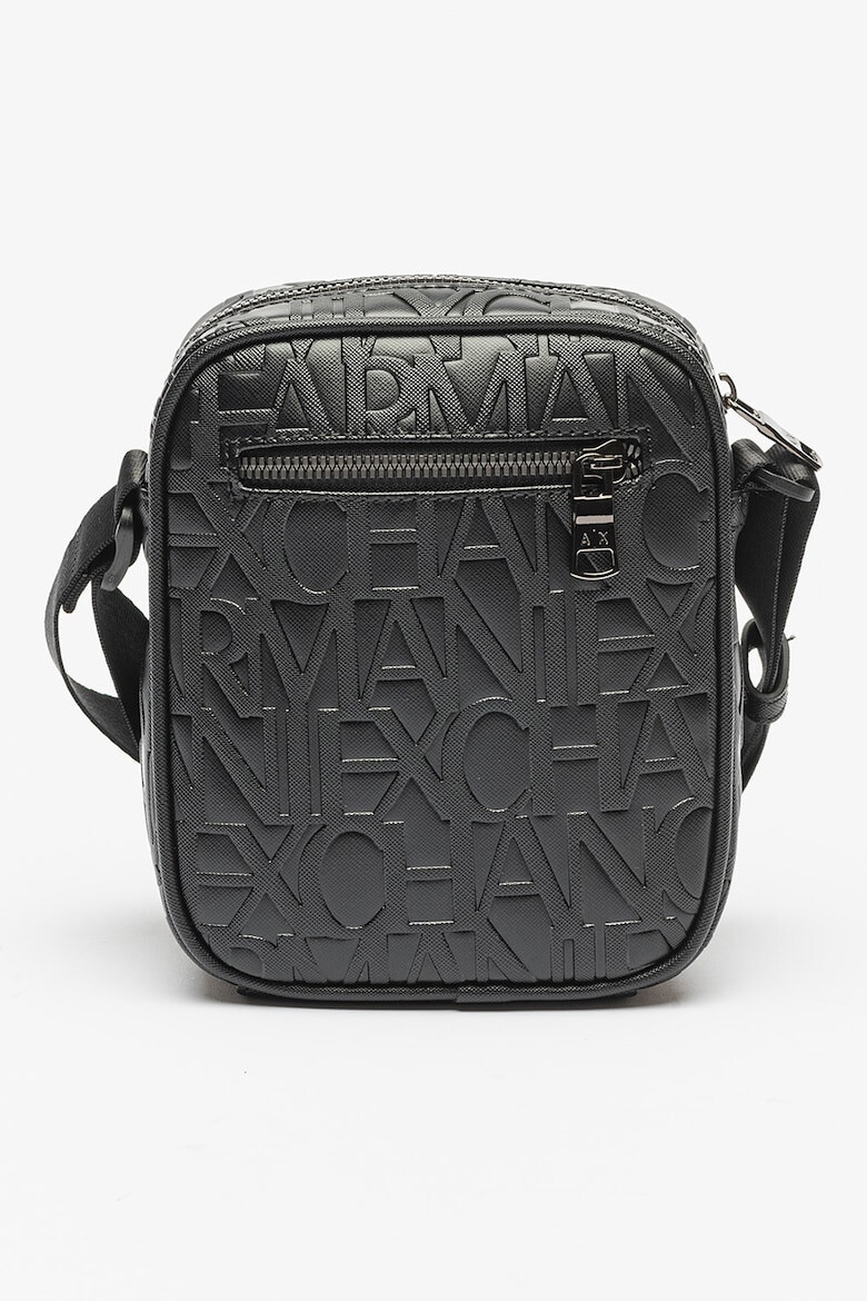 ARMANI EXCHANGE Чанта от еко кожа с монограм - Pepit.bg