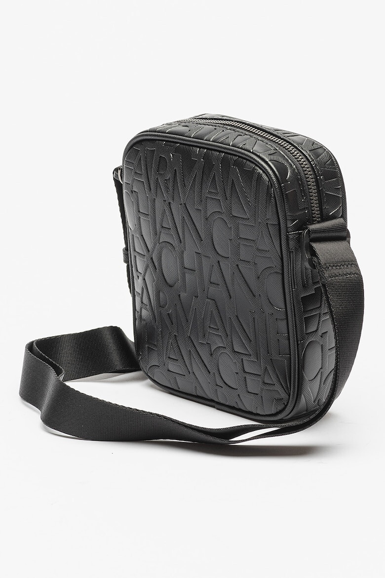 ARMANI EXCHANGE Чанта от еко кожа с монограм - Pepit.bg