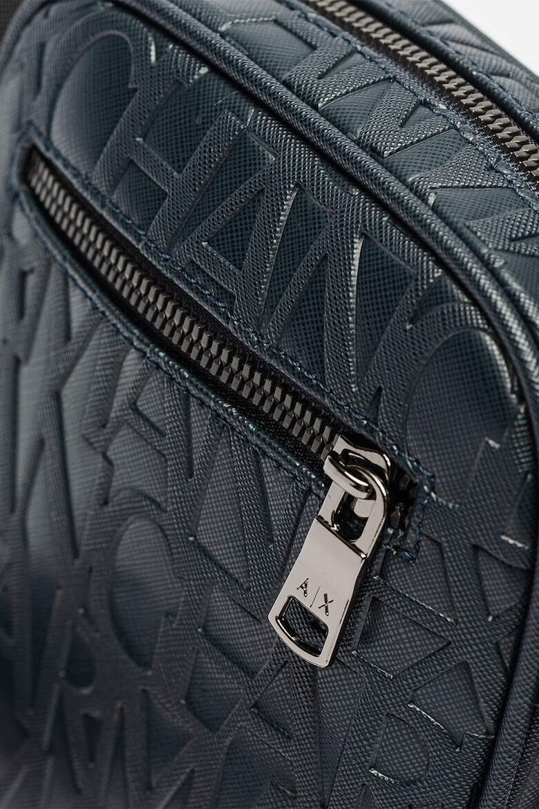 ARMANI EXCHANGE Чанта от еко кожа с монограм - Pepit.bg