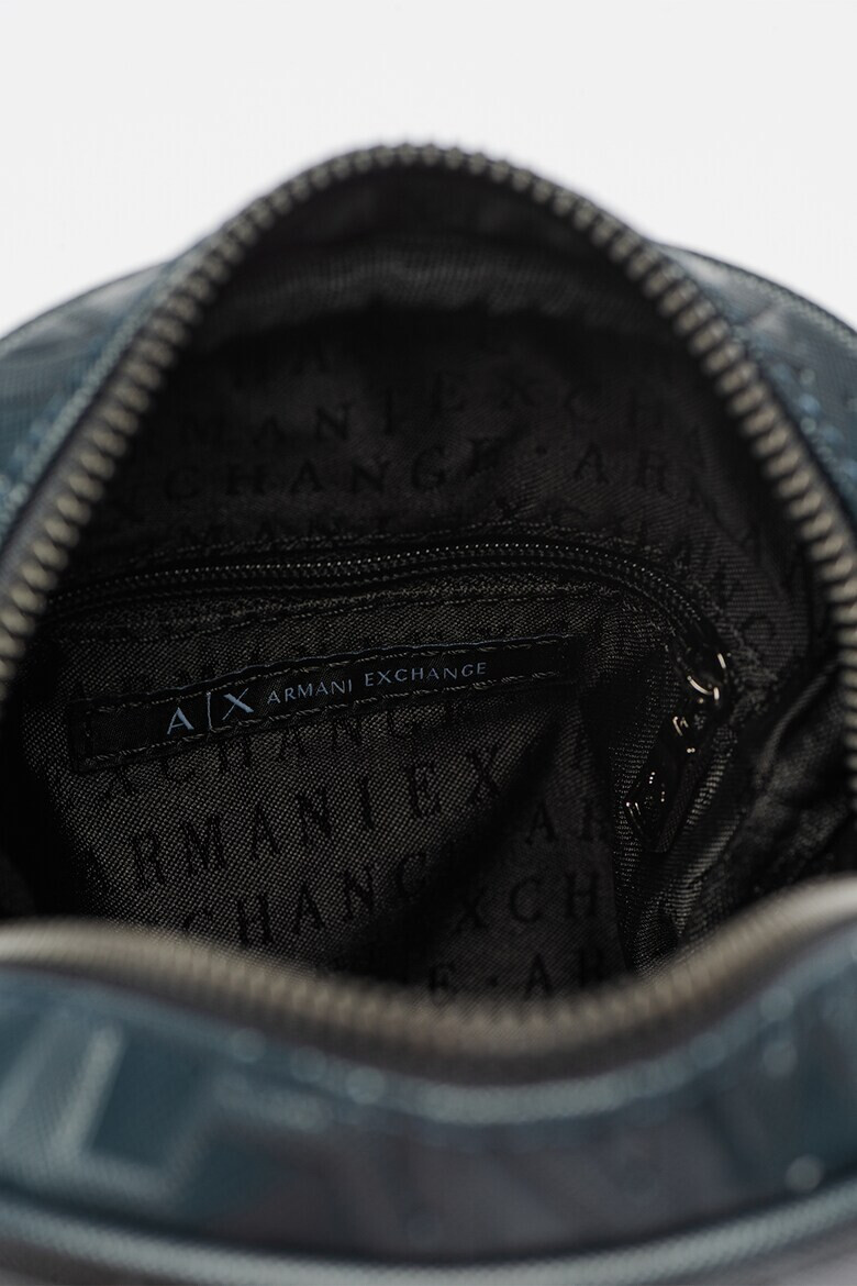 ARMANI EXCHANGE Чанта от еко кожа с монограм - Pepit.bg