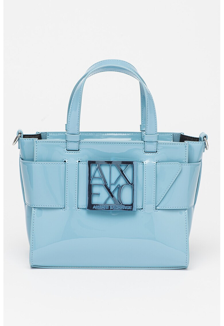 ARMANI EXCHANGE Чанта с лачен ефект - Pepit.bg