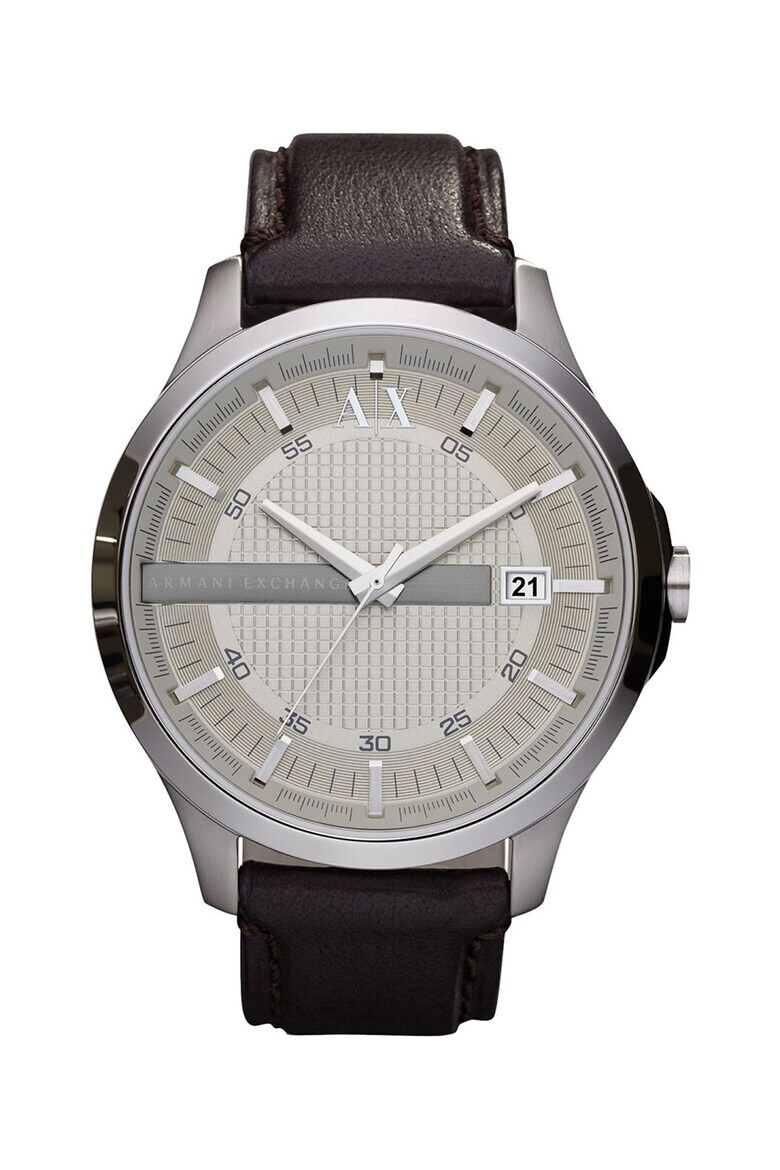 ARMANI EXCHANGE Часовник Hampton с кожена каишка - Pepit.bg