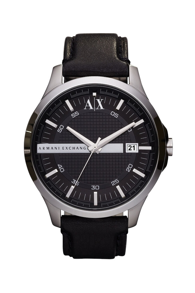 ARMANI EXCHANGE Часовник Hampton с кожена каишка - Pepit.bg