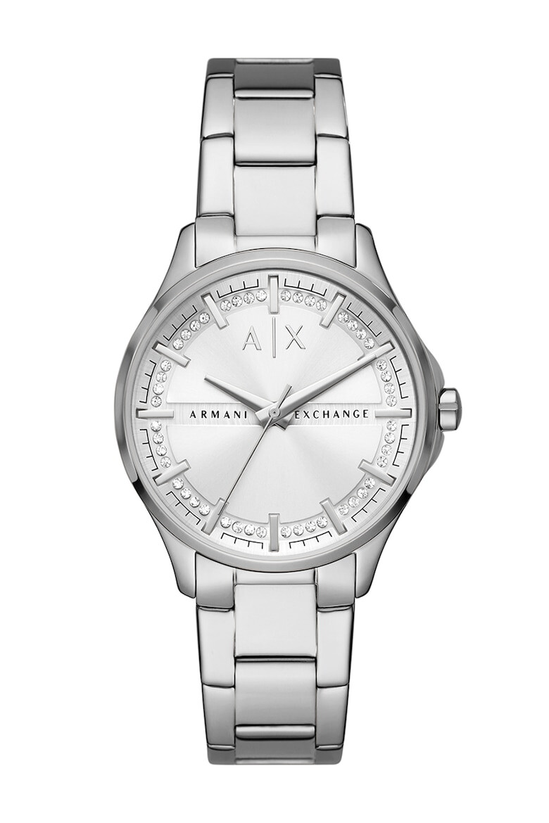 ARMANI EXCHANGE Часовник от инокс с кристали - Pepit.bg