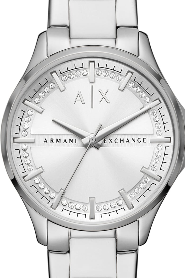 ARMANI EXCHANGE Часовник от инокс с кристали - Pepit.bg