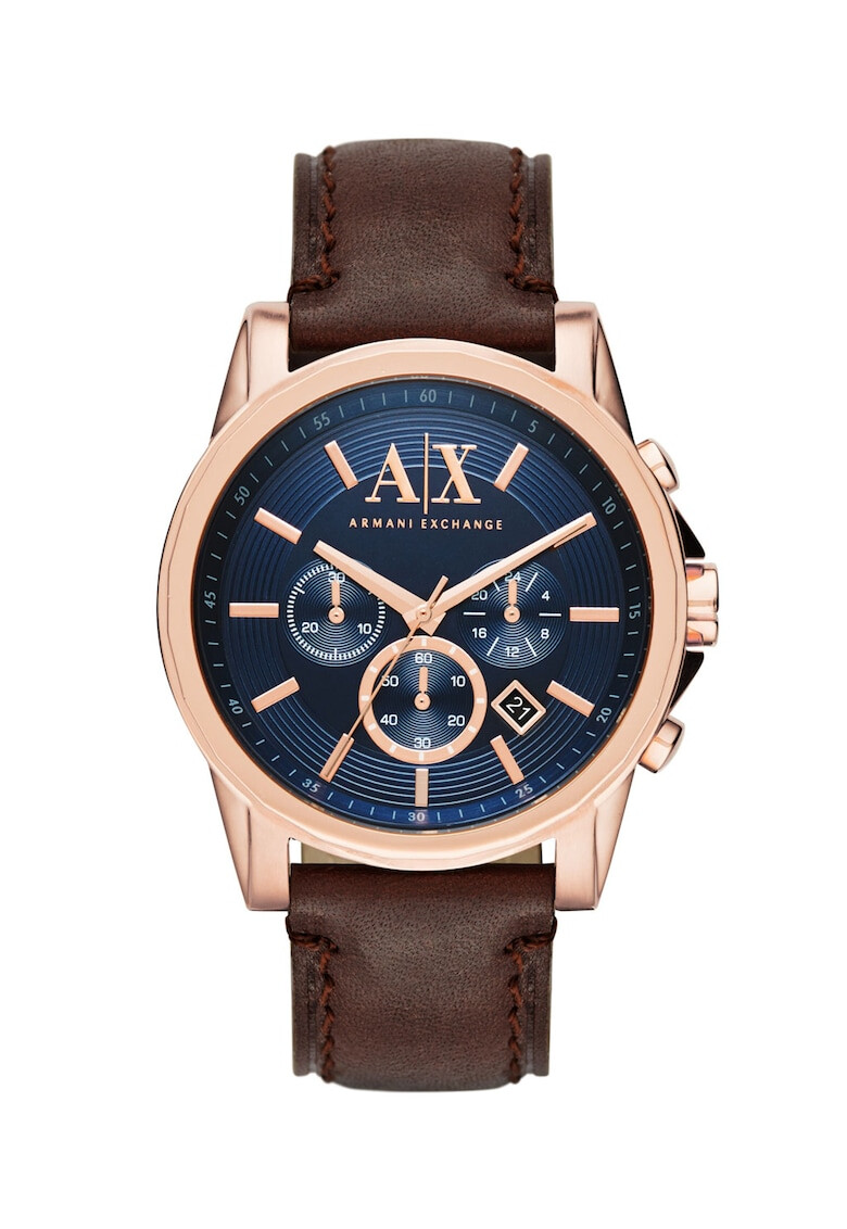 ARMANI EXCHANGE Часовник с кожена каишка - Pepit.bg