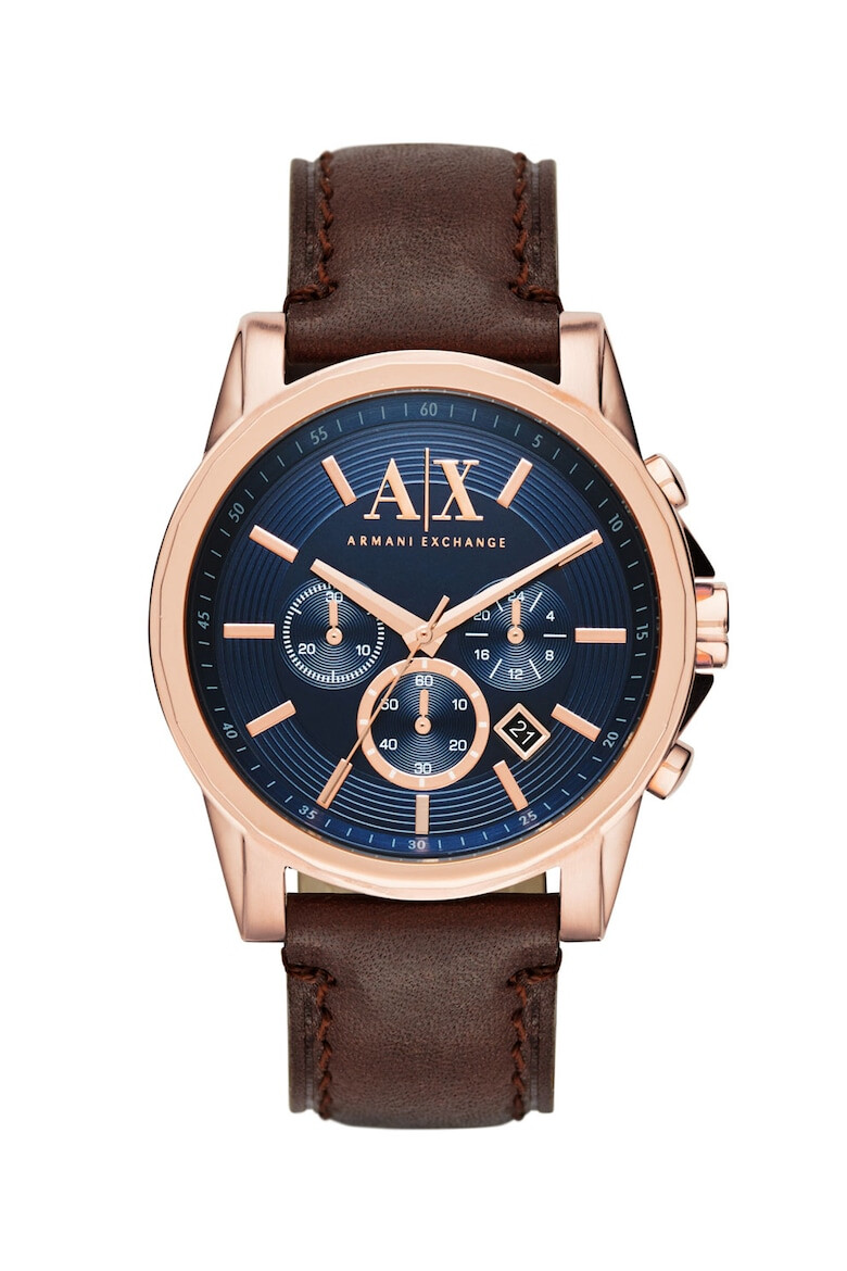 ARMANI EXCHANGE Часовник с кожена каишка - Pepit.bg