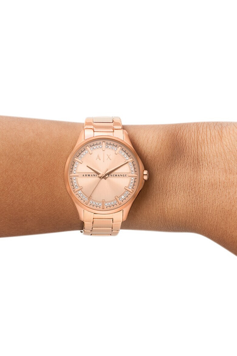 ARMANI EXCHANGE Часовник с кристали - Pepit.bg