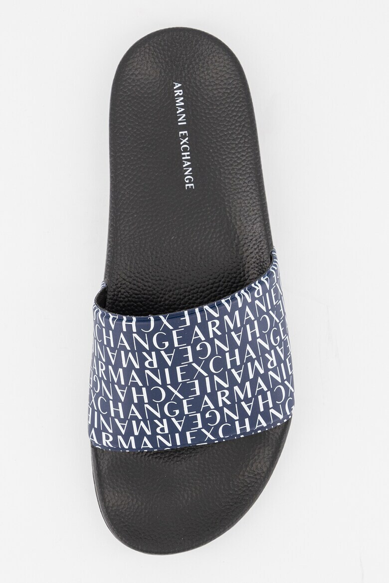 ARMANI EXCHANGE Чехли с десен с лого - Pepit.bg