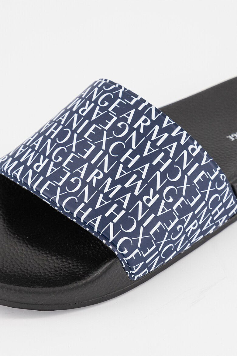 ARMANI EXCHANGE Чехли с десен с лого - Pepit.bg