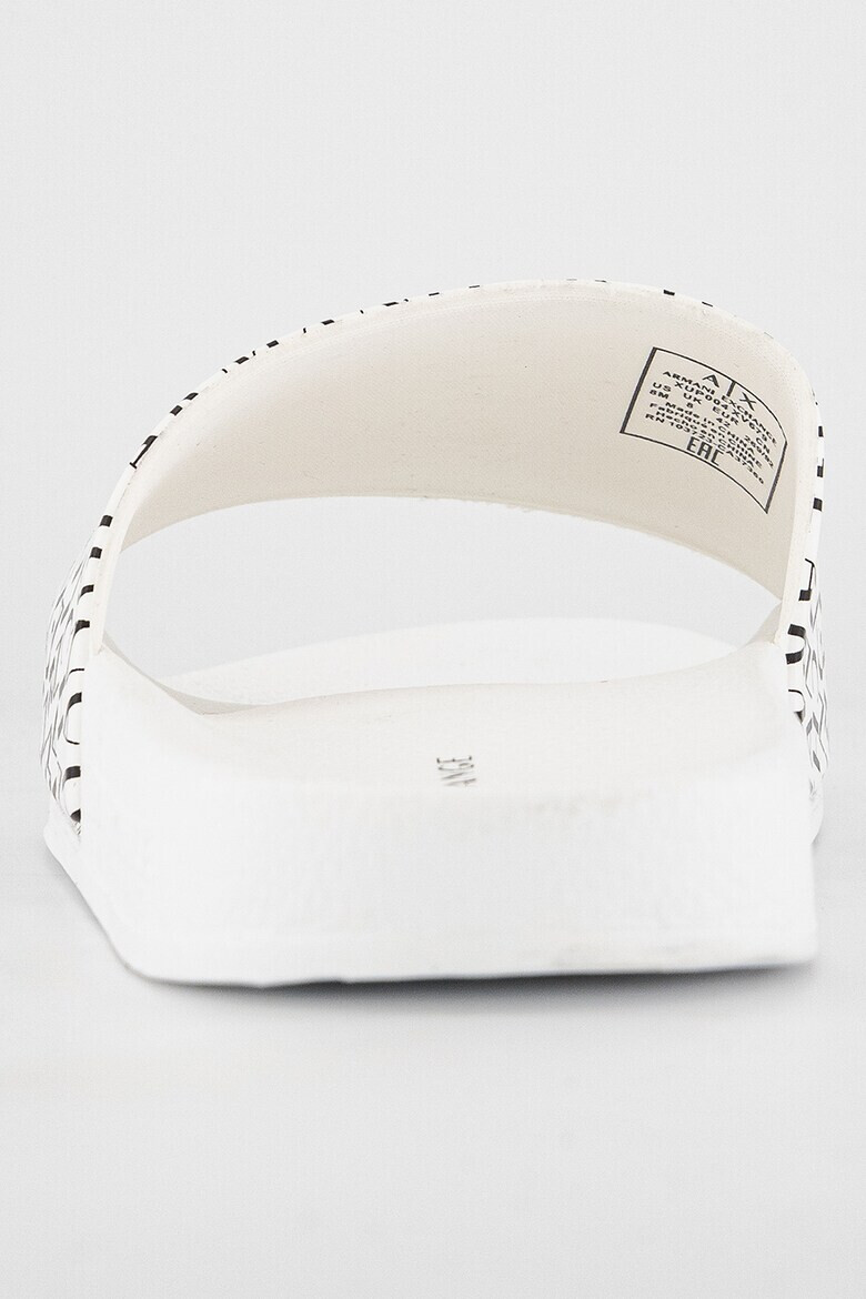 ARMANI EXCHANGE Чехли с десен с лого - Pepit.bg